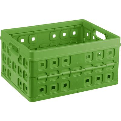 Sunware - Klappbox Square 32 l grün Einkaufsbox Einkaufskorb Image