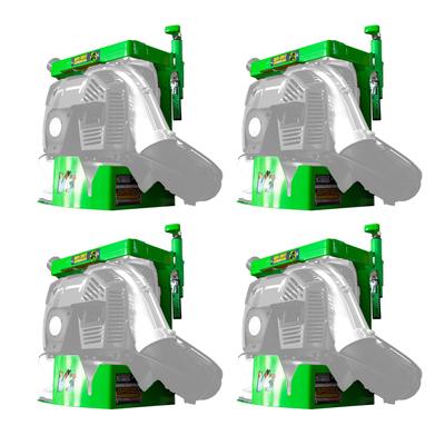 Green Touch Industries Xtreme Pro Series Backpack Leaf Blower Rack V3.3 (4 Pack) - 14 x 14 x 24 inches