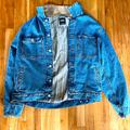 Zara Jackets & Coats | Mens Zara Jean Jacket Xl | Color: Blue | Size: Xl