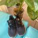 Adidas Shoes | Adidas Bounce Kids Sneakers Size 4.5 Euc | Color: Black/Gold | Size: 4.5bb