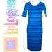 Lularoe Dresses | Lularoe Julia Dress Blue Xxs Nwt | Color: Blue | Size: Xxs