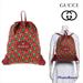 Gucci Bags | Like New!! Gg Wallpaper Drawstring Backpack W/ Dust Bag | Color: Red | Size: Os