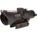 Trijicon Dual Illuminated Low Height Compact ACOG Scope 3x24 mm Red .223/55gr. Crosshair Reticle Matte Black 400351