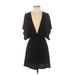 Valija Casual Dress - Popover: Black Dresses - Women's Size X-Small