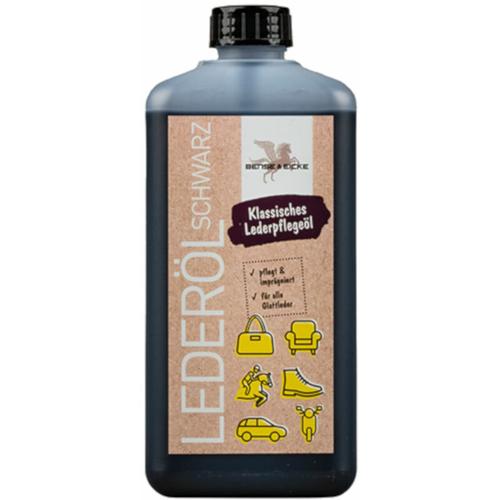 B&e - Lederöl - schwarz - 500 ml