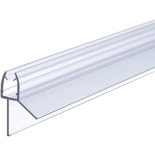 Duschtür Dichtung 100cm für 5mm 6mm gerade Glastür Stärken , Wasserabweisende Duschdichtung oder