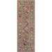 Geometric Kazak Oriental Wool Runner Rug Hand-knotted Hallway Carpet - 2'8" x 8'8"