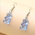 Urban Outfitters Jewelry | Blue Gummy Bear Dangle Earrings | Color: Blue/Silver | Size: Os