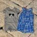 Disney One Pieces | Disney Jumping Beans Rompers Size 9 Months | Color: Blue/Gray | Size: 6-9mb