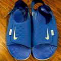 Nike Shoes | Blue And White Nike Sandals | Color: Blue/White | Size: 5