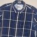 American Eagle Outfitters Shirts | Ae Navy Dress Shirt | Color: Blue/Gray | Size: M