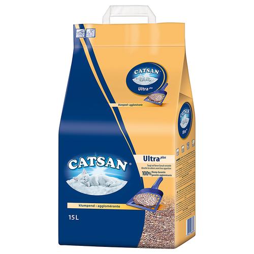 15l Ultra Catsan klumpende Katzenstreu zum Sonderpreis!