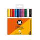 Molotow 127HS Basic Set 1 (10) Marker Bundle - Acrylic 2mm Pens
