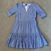J. Crew Dresses | J. Crew Blue And White Striped Dress. Size Small. Nwt. | Color: Blue/White | Size: S