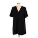 Zara TRF Casual Dress - Mini: Black Solid Dresses - Women's Size Medium