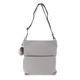 Mandarina Duck Schultertasche Grau (Pearl) Mellow Leather P10fzt68 32 x 33 x 5 (L x H x B)