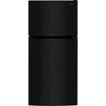 Frigidaire 18.3 Cu. Ft. Top Freezer Refrigerator, Glass in Black | 66.38 H x 30 W x 30.38 D in | Wayfair FFHT1814WB