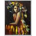 Rosdorf Park Modern Framed Canvas Wall Art Print Metal in Black/Red/Yellow | 40 H x 30 W in | Wayfair 5C4B885A62D54466A1E885F2FB392FE3