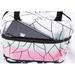 Orren Ellis Insulated Food Carriers in Black/Pink/White | 7.9 H x 9.25 W x 5.9 D in | Wayfair 98592AA886BA43AF988A4EB1445D8FB1