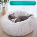 Tucker Murphy Pet™ Cat House Dog House Plush Pet House Round Pet Bed Dog Bed Winter Warm Dog Mat Pet Mat in Gray | Wayfair