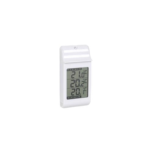 Kerbl digitales Max-Min Thermometer, weiß