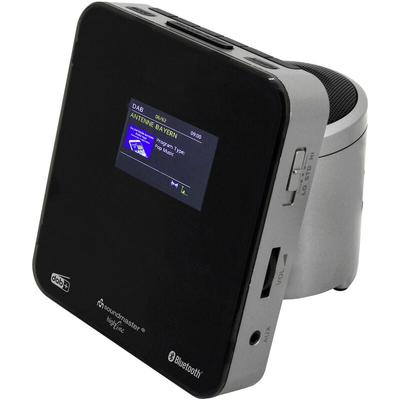 Grau - soundmaster UR260SI Radiowecker dab+, ukw aux, Bluetooth®, usb Weckfunktion