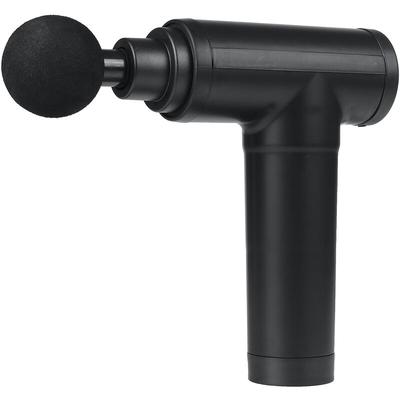 Lcd Electric Massage Gun Massagepistole Muscle Massager Massagegerät mit 4 Köpfe Schwarz