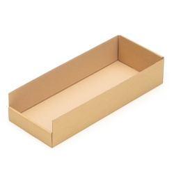 KK Verpackungen 200 Regalkartons 500 x 200 x 100 mm Sortierboxen Lagerboxen Aufbewahrung Wellpappe Image