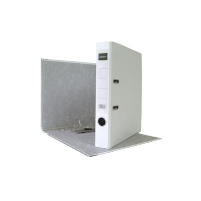 Midori 9 x Aktenordner PP A4 50 mm Weiss Kunststoff Archiv Büroordner Ringordner Image