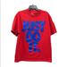 Nike Shirts | Nike Just Do It Loose Fit Tee Guc L | Color: Blue/Red | Size: L