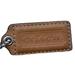 Coach Accessories | Coach Medium Shiny Brown Leather Key Fob | Color: Brown/Tan | Size: 2.5" X 1"