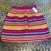 Anthropologie Skirts | Anthropologie Nomad Morgan Carper Size Xs Pp Motif Aztec Patterned Skirt Nwt | Color: Blue/Pink | Size: Xs