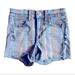 American Eagle Outfitters Shorts | Ae Ne(X)T Level High-Waisted Denim Short Shorts | Color: Blue/Purple | Size: 0