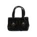 Coach Factory Leather Shoulder Bag: Black Solid Bags
