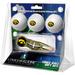 Iowa Hawkeyes 3-Pack Golf Ball Gift Set with Gold Crosshair Divot Tool