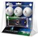 Virginia Cavaliers 3-Pack Golf Ball Gift Set with Black Hat Trick Divot Tool