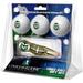 Colorado State Rams 3-Pack Golf Ball Gift Set with Gold Crosshair Divot Tool