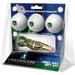 Ohio Bobcats 3-Pack Golf Ball Gift Set with Gold Crosshair Divot Tool