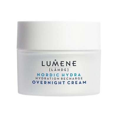 Lumene - NORDIC HYDRA [LAHDE] Hydration Recharge Overnight Cream 50 ml Nachtcreme Image
