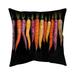 Carrots Varieties - Double Sided Print Indoor Pillow - 16X16 /Polyfill blend Begin Edition International Inc | 15 H x 15 W x 4.3 D in | Wayfair