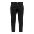 ONLY & SONS Herren Jeans ONSAVI Beam 2962 - Regular Fit - Schwarz - Black Denim, Größe:30W / 34L, Farbvariante:Black Denim 22022962