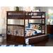 Broddrick Solid Wood Standard Bunk Bed w/ Trundle by Harriet Bee kids Wood in Brown | 68.13 H x 80.5 D in | Wayfair VVRO3211 29130018