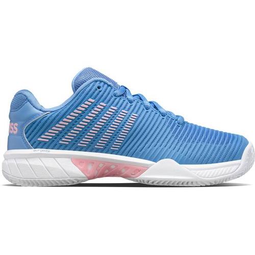 K-SWISS TENNIS Damen Tennisoutdoorschuhe Damen Tennisschuhe Hypercourt Express 2, Größe 40 in Blau