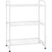 Orren Ellis Wencil 31.75" H x 23.75" W x 13" D Stackable Shelving Unit Wire/Metal/Steel in Gray | 31.75 H x 23.75 W x 13 D in | Wayfair