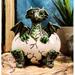 Trinx Dearie Dragon Figurine Resin in Gray/Green | 3.25 H x 3.25 W x 2.5 D in | Wayfair C3160384021B4FA68905566B97912284