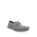 Men's Propét® Viasol Lace Men's Boat Shoes by Propet in Grey (Size 8 M)