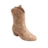 Wide Width Women's The Irma Wide Calf Boot by Comfortview in Gold (Size 10 W)
