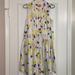 Kate Spade Dresses | Kate Spade Sleeveless Lemons Print Dress | Color: White/Yellow | Size: M
