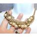 Jessica Simpson Jewelry | Jessica Simpson Gold Pearl Necklace | Color: Cream/Gold | Size: Os