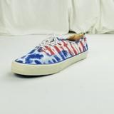 American Eagle Outfitters Shoes | American Eagle Outfitters Mens 11 Red White Blue Tie Dye Canvas Lace Up Sneakers | Color: Blue/White | Size: 11